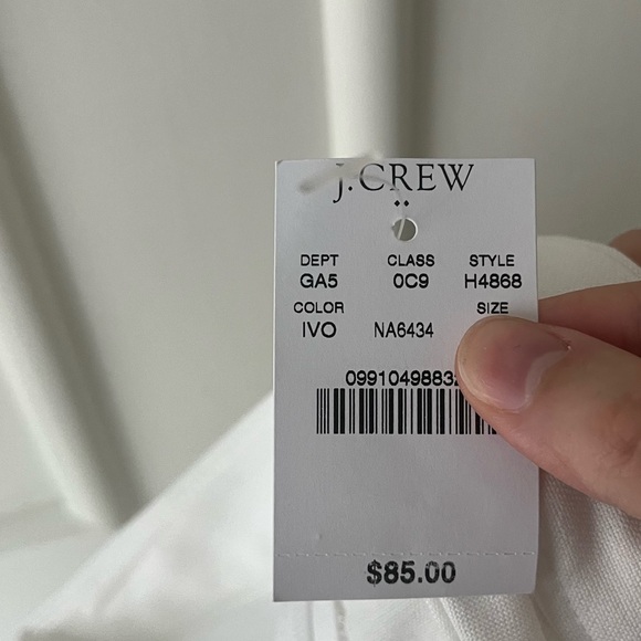 J. Crew White Wrap Mini Skirt - Picture 4 of 5